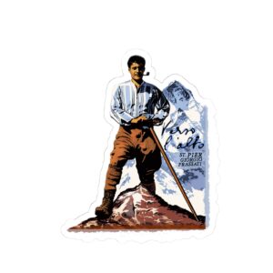 St Pier Giorgio Frassati Sticker, Verso L'Alto Catholic Vinyl Decal, Mountain Saint Kiss-Cut Sticker